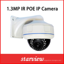 1.3MP IP IR impermeable CCTV seguridad al aire libre Dome cámara de red